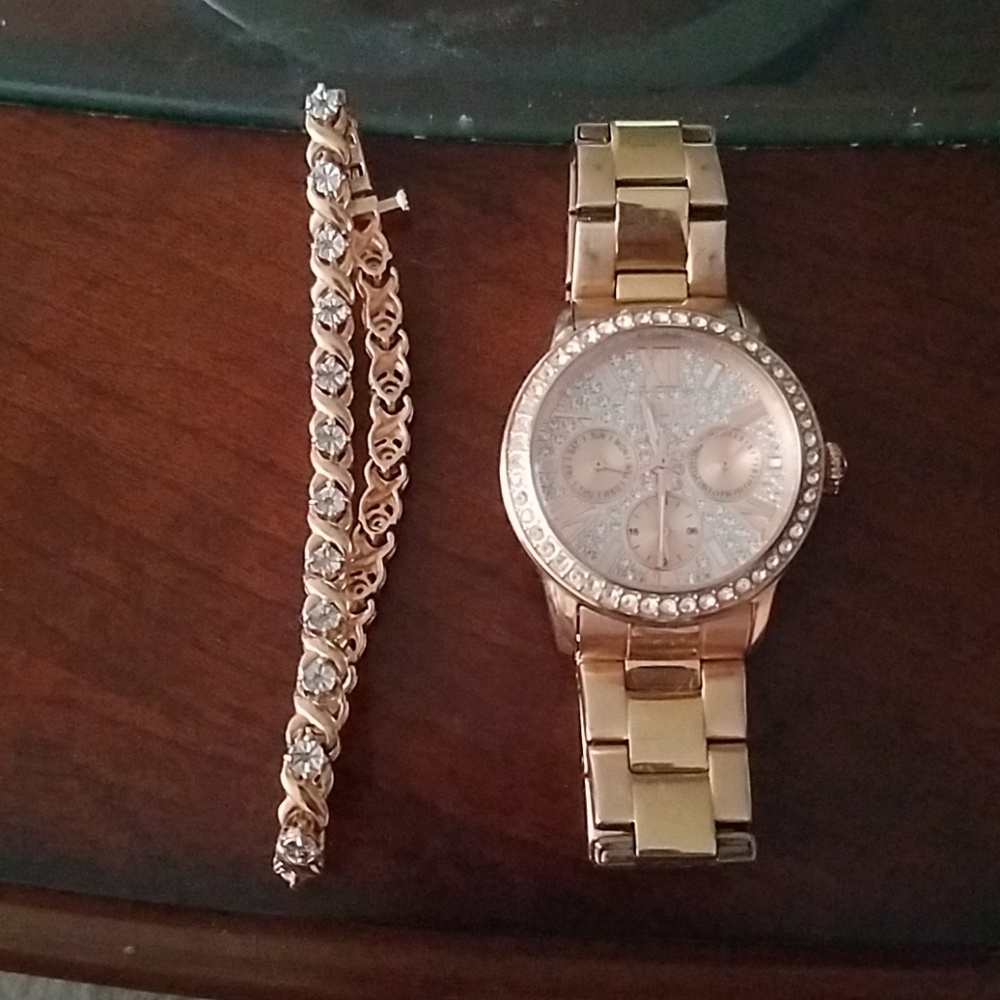 Rose gold duo